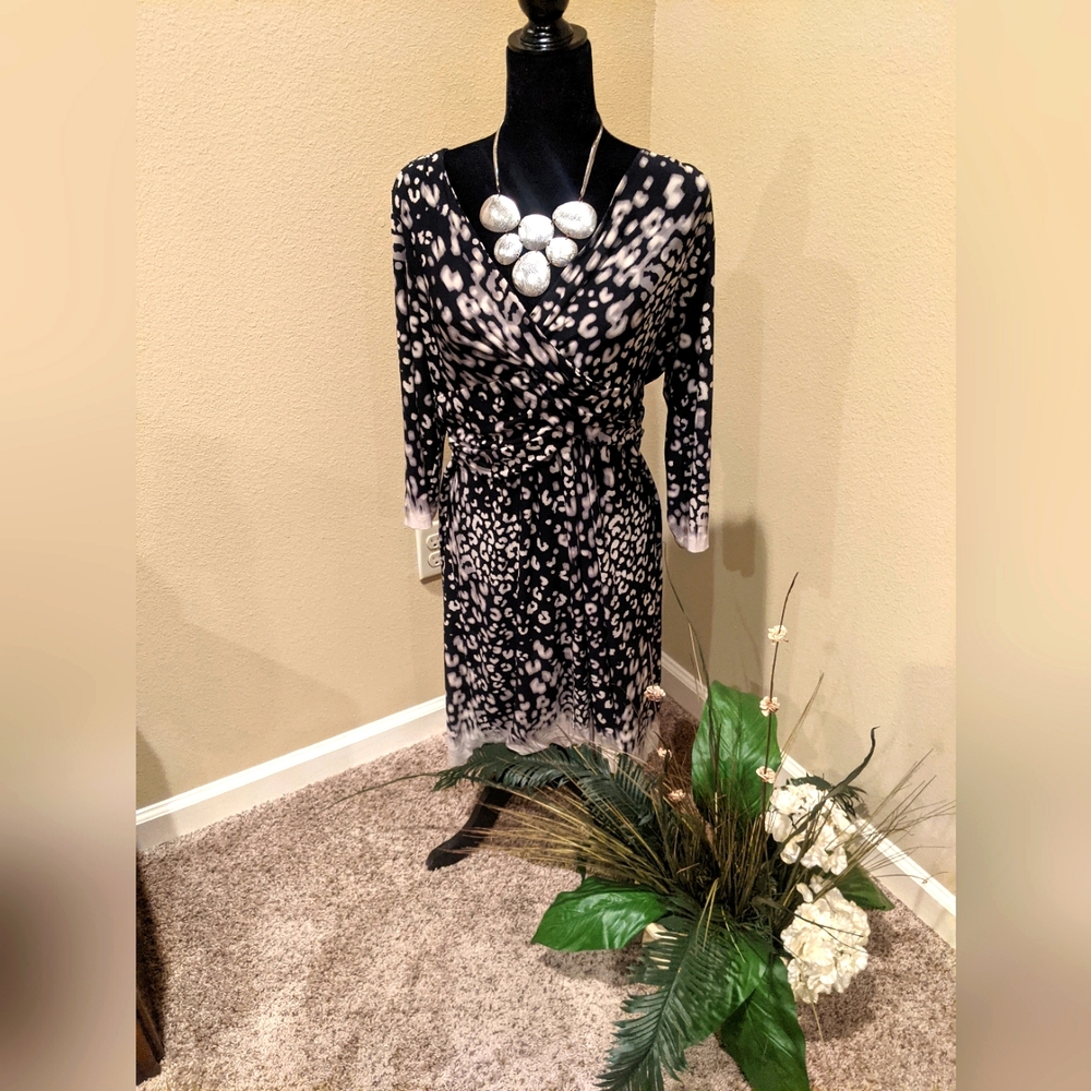 👗Chicos Printed Dress Sz2